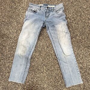 Pilcro & the Letterpress Hyphen Light Blue Boyfriend Jeans sz 25